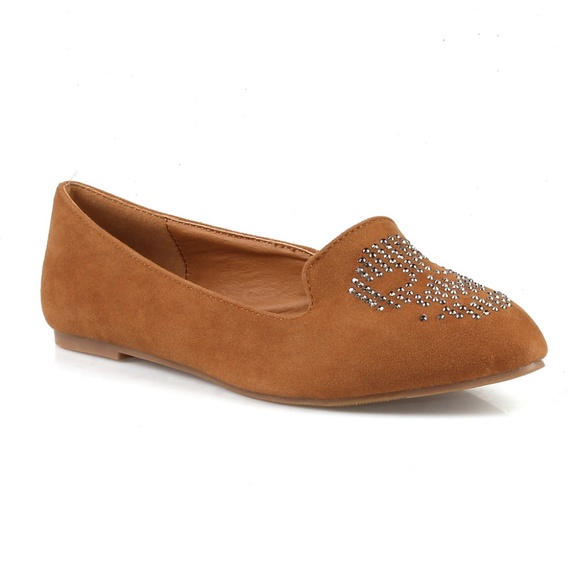 Nature Breeze Shoes - Debbie-01 Skull Ballet Flat Nature Breeze Shoes - Debbie-01 Skull Ballet Flat